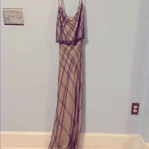 Adrianna Papell Dresses & Skirts - NWT Adrianna Papell Hand Beaded Gown